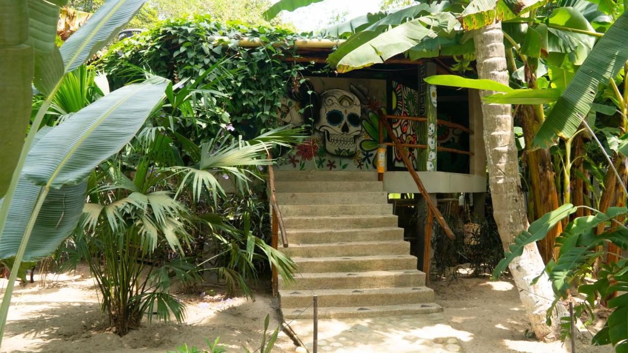 Hostel La Playita Guachaca Exterior foto